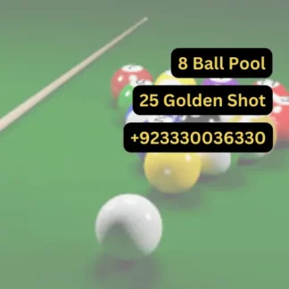 8 Ball Pool - 25 Golden Shot