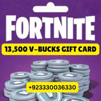 Fortnite 13500 Vbucks Gift Card