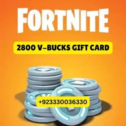 Fortnite 2800 Vbucks Gift Card