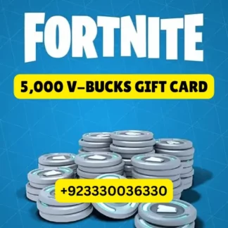 Fortnite 5000 Vbucks Gift Card