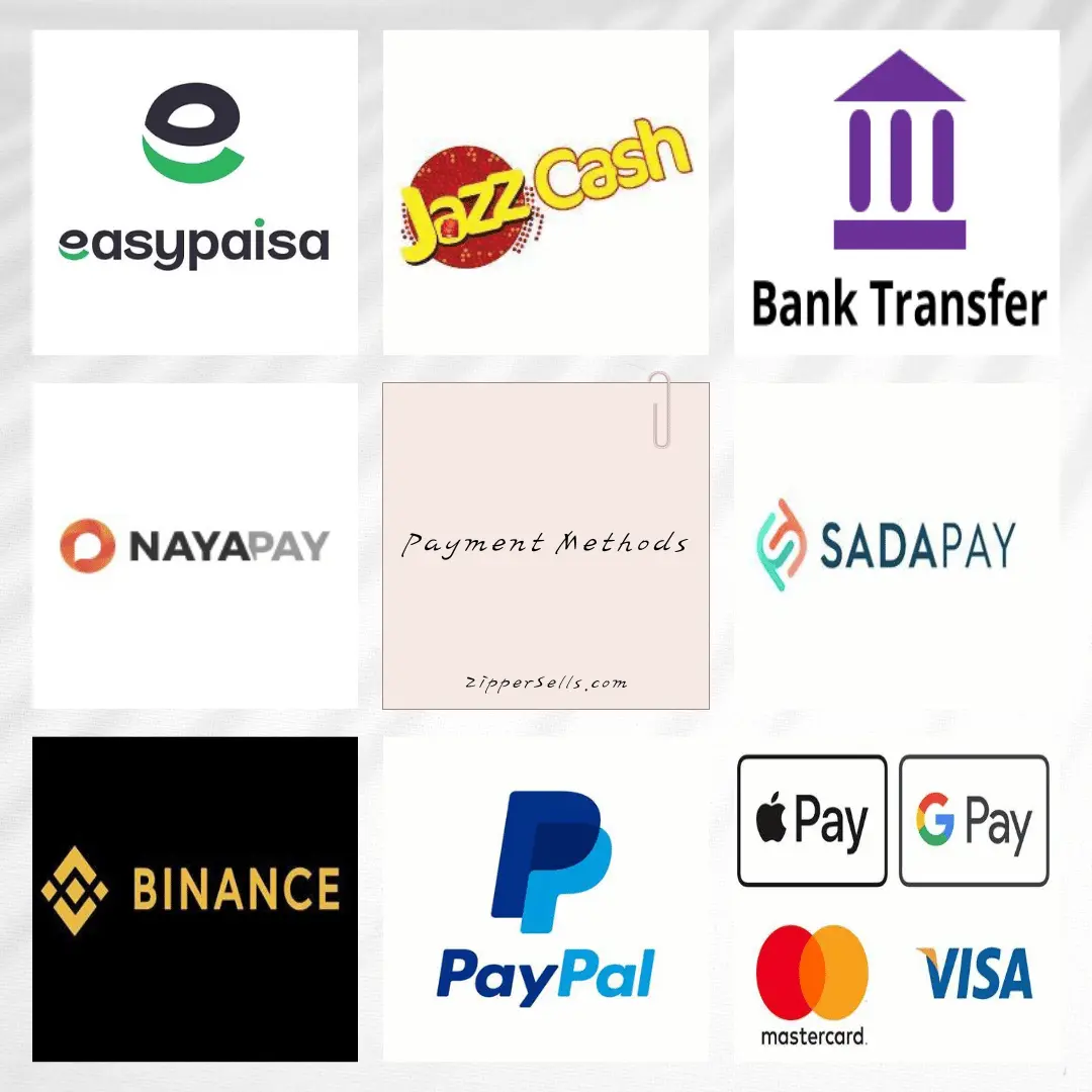 ZipperSells Payment Method